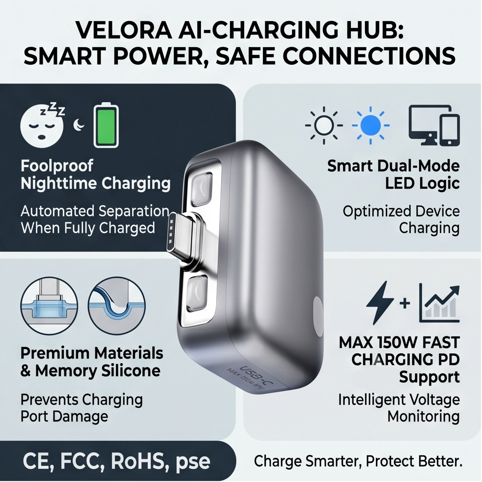 Veelora™ Smart Auto-Disconnect Adapter